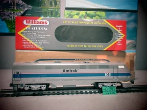 WILLIAMS GEN 105 AMTRAK GENESIS POMER W/HORN CAB#105 NEW W/O.B. - Picture 1 of 11
