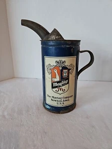 Bidone miscelatore carburante multimotore Maytag Company vintage con beccuccio versatore - bella forma! - Foto 1 di 6