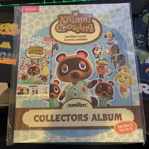 ANIMAL CROSSING SERIES 5 FOLDER ALBUM BRAND NEW SEALED NINTENDO NEW HORIZONS - Picture 1 of 2