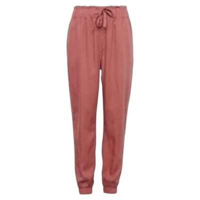 Pantalones deportivos SO Med rojos de tiro alto con puños elásticos y cordón en la cintura talla XL Foto 1 de 4