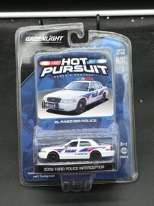 Greenlight HOT PURSUIT EL PASO ISD 2008 Crown Victoria Police 1:64 Series 6 - Picture 1 of 2