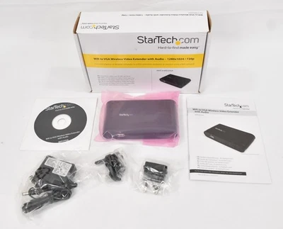 StarTech Wifi To VGA Wireless Video Extender w/ Audio WIFI2VGA - Image 1 of 4