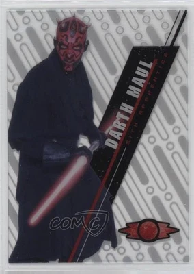 2016 Topps Star Wars High Tek Form 1 Pattern 1 Darth Maul #SW-17 9cf - Image 1 of 3