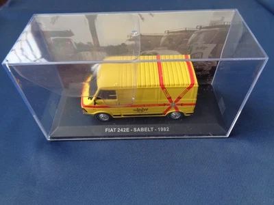 VEICOLI PUBBLICITARI SCALA 1/43 FIAT 242E SABELT 1982 CINTURE DI SICUREZZA - Immagine 1 di 4