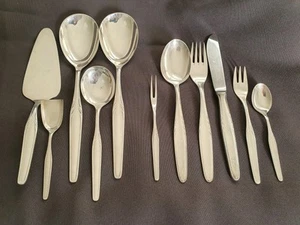WMF 3500 Paris Tortenheber Messer Gemüselöffel Gabel Menü versilbert 90 Besteck - Bild 1 von 16
