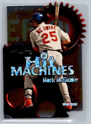 2000 Skybox Mark McGuire Hit Machines Die Cut #2H St Louis Cardinals - Imagem 1 de 3