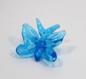 i1 new Blue butterfly Tiny MINIATURE GLASS FIGURINE Ganz ER75056 mini world - Picture 1 of 8