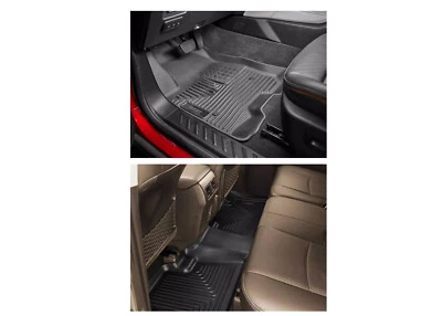 Husky Classic Mats Fits 98-10 VW Beetle,00-04 Golf,Jetta Front/2nd Row 4 Pc Blk - Imagem 1 de 4