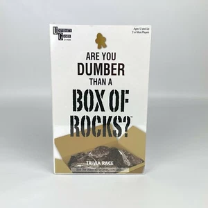Are You Dumber Than a Box of Rocks? Trivia Race Game New Sealed - Picture 1 of 7