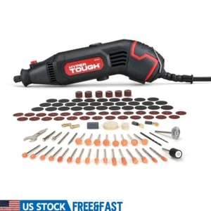 Corded Rotary Tool 1.5 Amp 105 Accessories Variable Speed Precision DIY Projects - Picture 1 of 23