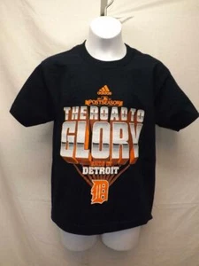 Neu Detroit Tigers 2011 Nachsaison Jugend Größen S-M-L-XL Adidas Shirt - Bild 1 von 5