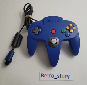 Nintendo 64 - Manette Bleu / Blue Controller - PAL - Picture 1 of 7
