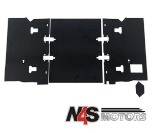 LAND ROVER DEFENDER 110 PUMA REAR BODY CARPET KIT BLACK PART DA4919 - Picture 1 of 1