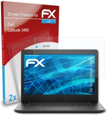 atFoliX 2x Pellicola Protettiva per Dell Latitude 3490 chiaro - Immagine 1 di 4