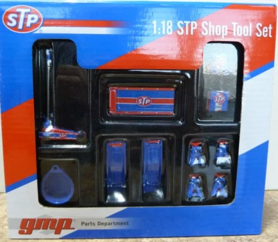 GMP 18939 1/18 Scale STP Shop Tool Set Diecast Accessories 11ct.(E) - Image 1 of 2