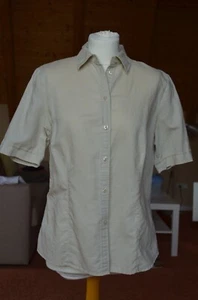 beige Bluse Gr. 42von Marco Pecci - Bild 1 von 5