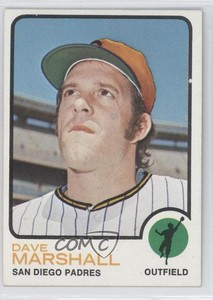 1973 Topps Dave Marshall (Small Gap in Right Border) #513.2
