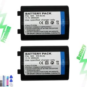 2x 2800mah batterie pour Nikon EN-EL4 EN-EL4a D2X D2H D3S D3X F6 - Photo 1 sur 7