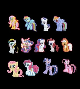 13pcs Pony Horse Cartoon Shoe Charms For Shoes - Picture 1 of 2