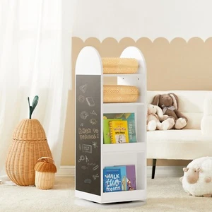 SoBuy Agotado Estantería Giratoria Infantil Librería Estantería Juguete KMB64-W - Imagen 1 de 7