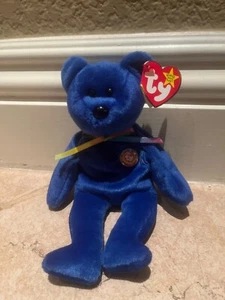 Ty Beanie Baby Clubby 1998 Errors Rare - Picture 1 of 5