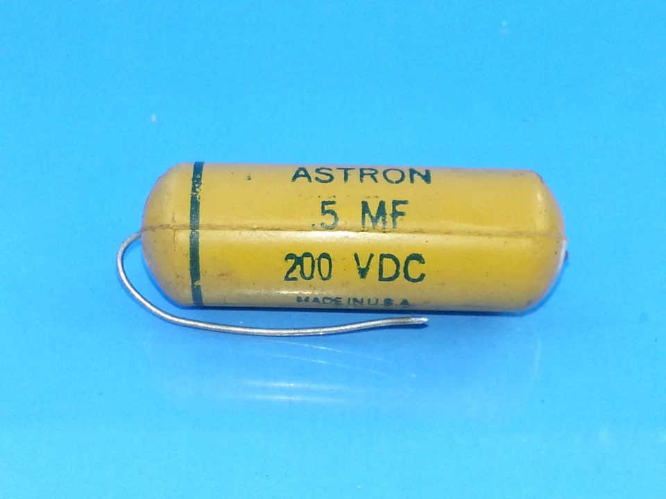 CONDENSADOR MOSTAZA ASTRON .5uF 600V tapa tono guitarra vintage Foto 1 de 1