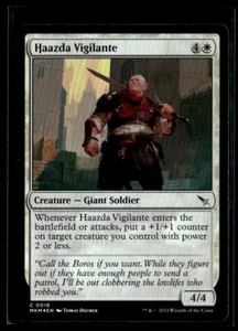 2024 MTG MKM Haazda Vigilante C Foil Creature #18 - Picture 1 of 2