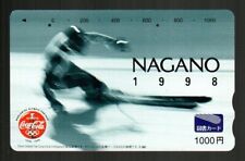JAPAN Skiing, Nagano Winter Olympics, Coca-Cola ( 1998 ) Tosho Card ( $0 )