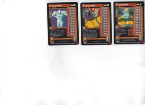 Dragonball Z CCG General Rilldo LV 1,LV2,LV3 CARDS NON FOIL - Picture 1 of 1