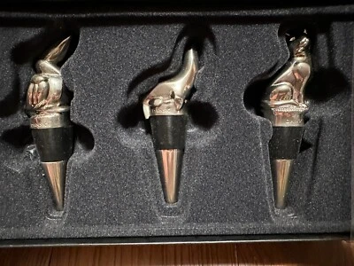 Tapones para botellas de loro, sello y gato Dansk Foto 1 de 4