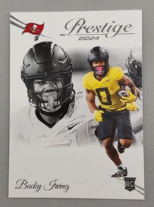 Bucky Irving Tampa Bay Buccaneers RC Rookie Panini Prestige 2024 NFL #379 - Picture 1 of 2