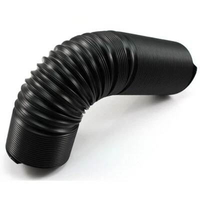 63mm Flexible Extensible Intake Pipe Hose Pipe Accessory For Car Cold Air Filter - Image 1 of 4