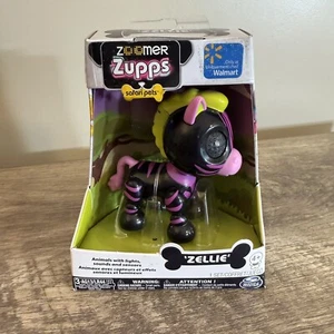 Spin Master Zoomer Zupps Zellie Zebra interaktives Spielzeug Safari Haustier KLEIN Größe - Bild 1 von 8