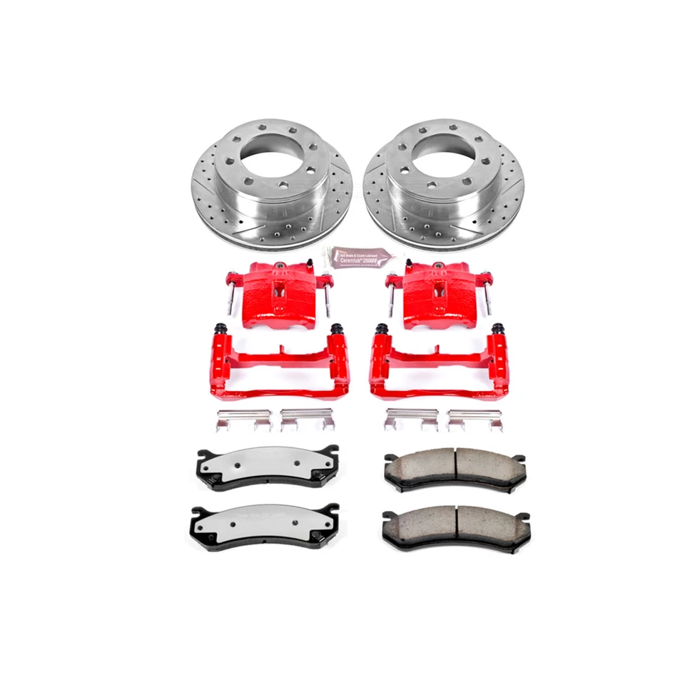 Kit de frenos de disco PowerStop - trasero - se adapta a Chevrolet Avalanche 2500 2002-2006, Chevr Foto 1 de 4