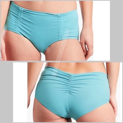NWT Athleta VILLA BOYSHORT XS Bikini Waterloo Blue #981005 - Image 1 of 4