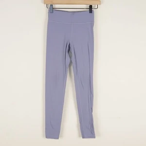 Athleta High Rise Chit Chat Tight Purple Girls Leggings Sz L / 12 - Picture 1 of 11