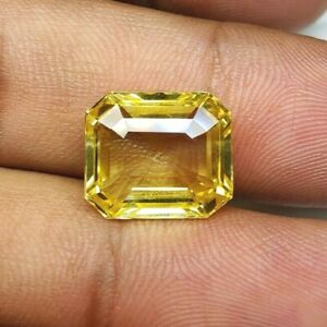 AAA 10.15 Cts Rare & Beautiful Yellow Sapphire By Raregem.in