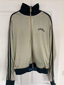 grey and gold adidas tracksuit