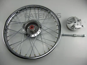 New For HONDA CG125 Drum Brake Front Wheel 18 x 1.40 Drive Spindle CG - Picture 1 of 10