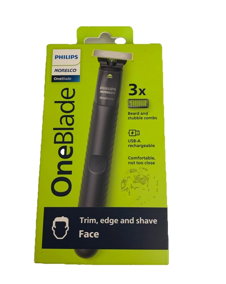 Philips Norelco OneBlade Original Face Electric Razor and Styler QP1424/70