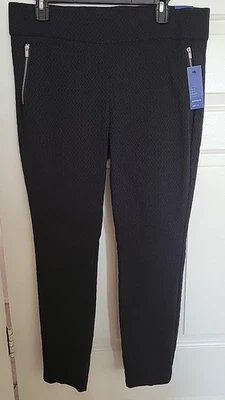 Calça Apt 9 BRYNN 16 Preta Magra Emagrecimento Cintura Média Puxar $48 MSRP Nova com etiquetas - Imagem 1 de 4