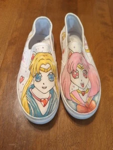 Sailor Moon Sam G.J.C.G. Signature Slipper Rosa Blau Paar W6 - Bild 1 von 14