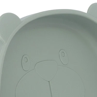 Toddler Suction Plate Heat Resistant Panda Shape Baby Silicone Plate For - image 1 of 4