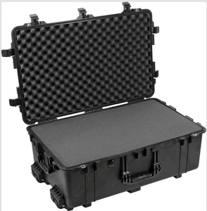 Pelican 1650 Protektorkoffer mit Rollen und Schaumstoff - Schwarz #1650-020-110 - Bild 1 von 5
