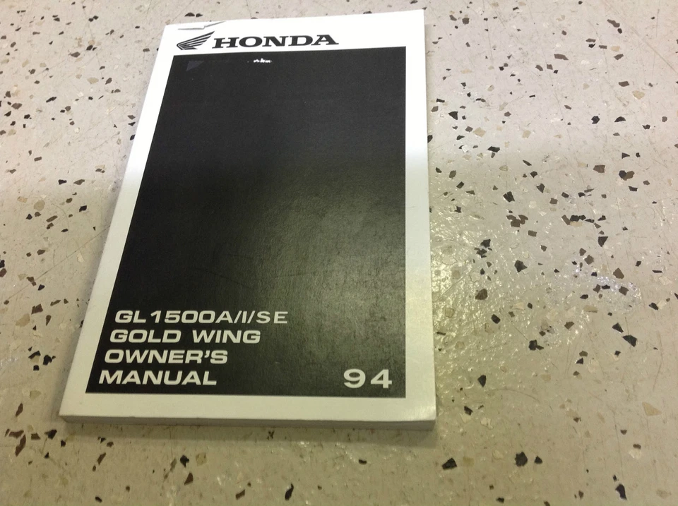 1994 Honda Goldwing Oro Ala GL1500A / I / Se Propietarios Operadores Manual - Imagen 1 de 1