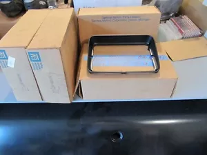NOS 1979 PONTIAC TRANS AM BLACK HEADLIGHT RINGS SET OF 4 NOS!! - Picture 1 of 1