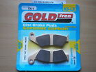 GOLD-FREN FRONT BRAKE PADS For: HONDA XR 650 (2009 2010 2011 2012 2013) XR650