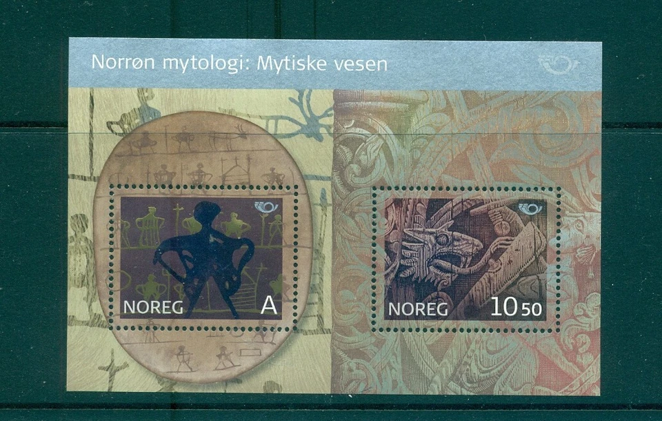 Norway - Sc# 1472. 2006 Norse Mythology. MNH Souv. Sheet. $7.50. - Image 1 of 1