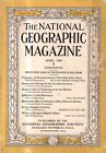 1929 National Geographic April - Virginia; Monticello, Alagash country in Maine