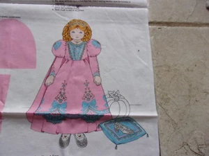 Cinderella Doll - Pillow Fabric Panel Cut & Sew By Cranston - Picture 1 of 5